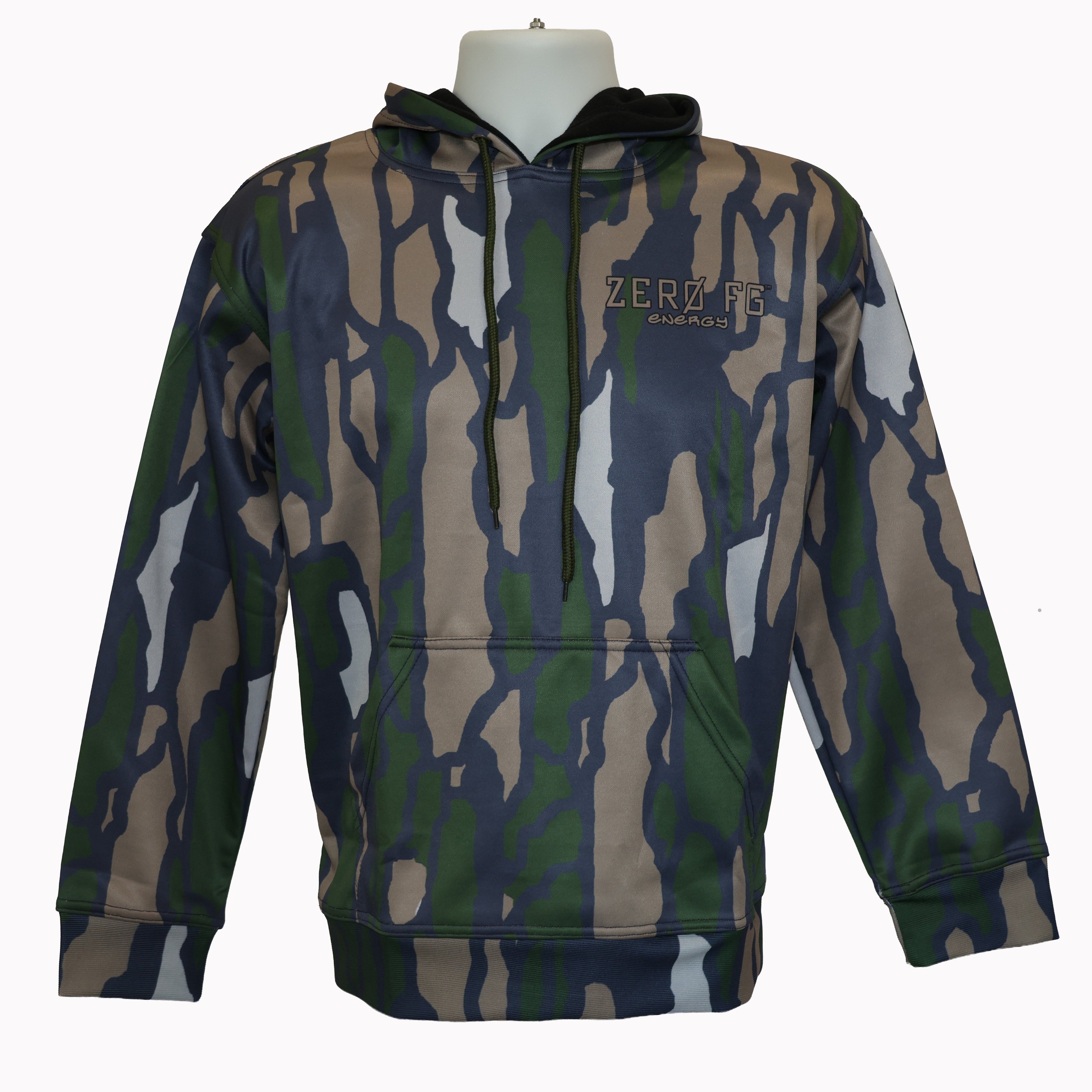 Zero FG Energy Dark Camo Hoodie Front