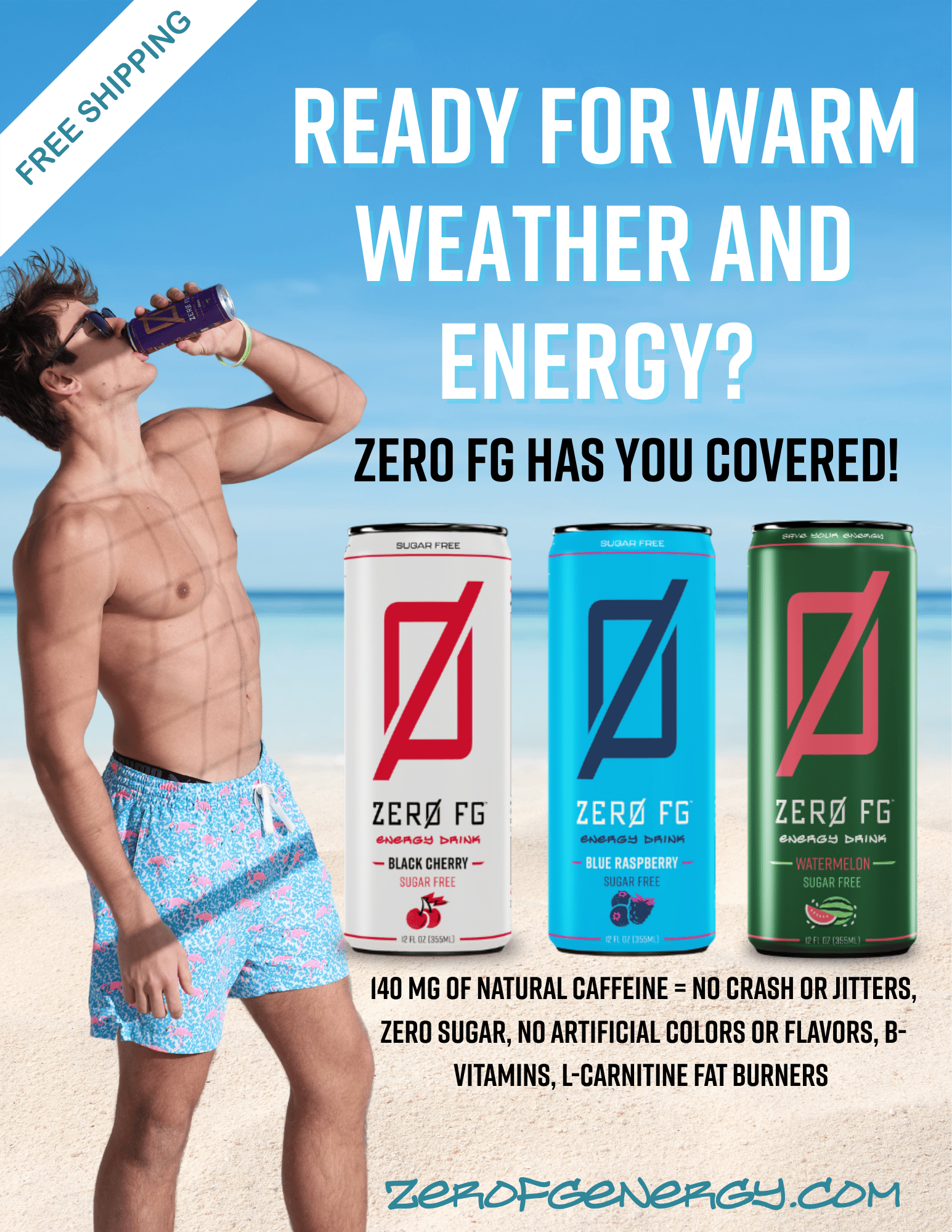 When the temperature climbs, your energy better keep up.