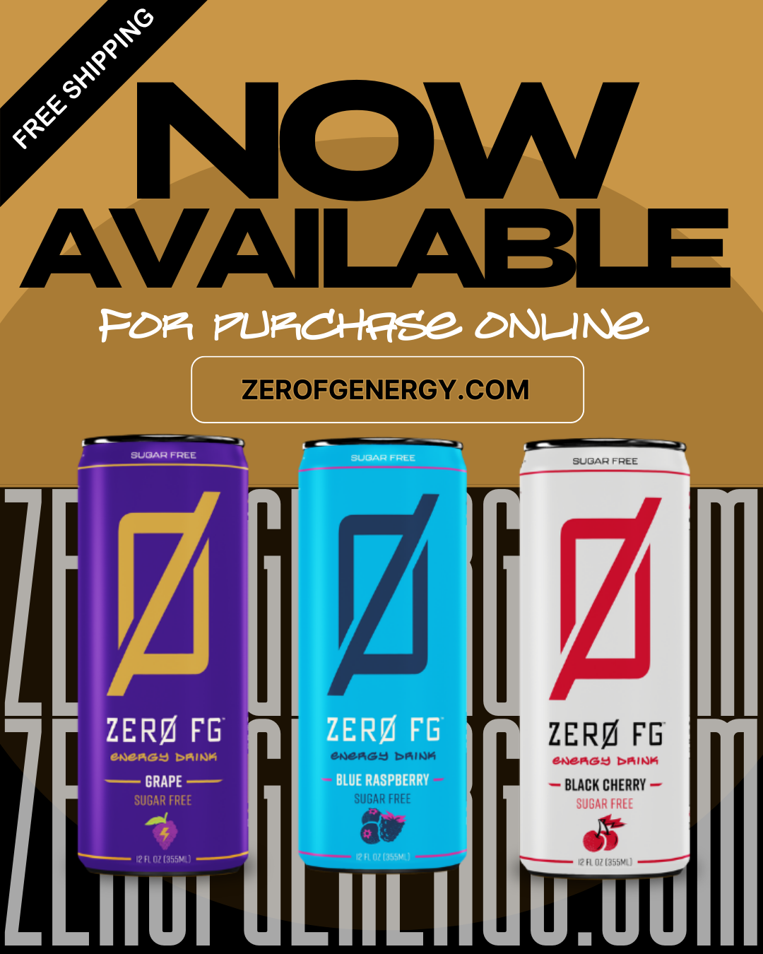 The newest Zero FG Energy flavors are officially here — and they’re available to order online right now.