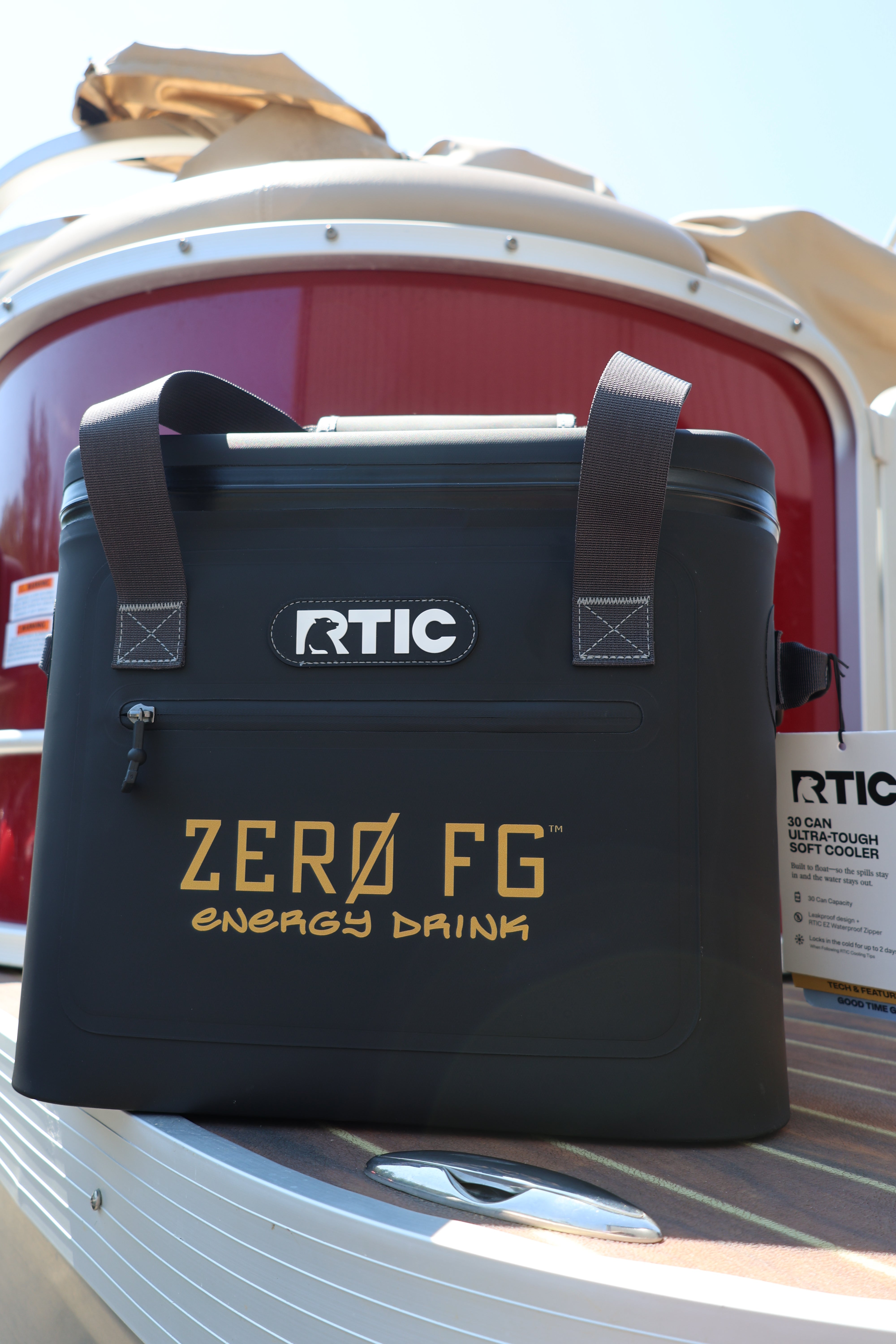 RTIC x ZERØ FG Ultra-Tough Soft 30 Can Cooler – ZERO FG ENERGY
