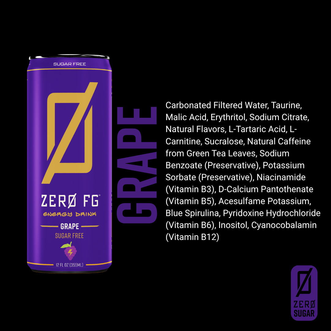 Zero FG Energy Drink - Save Your Energy – ZERO FG ENERGY