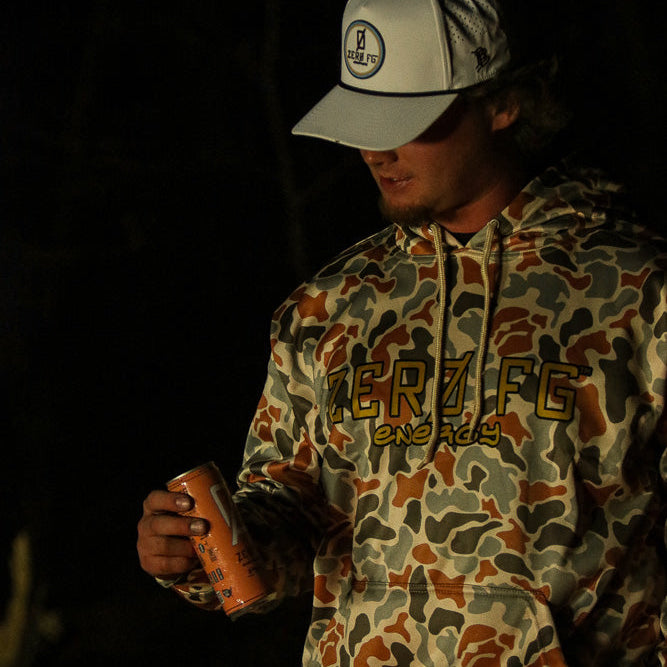 Zero FG Energy Light Camo Polyester Hoodie – ZERO FG ENERGY