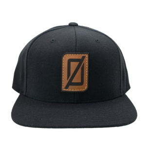 The Authentic YUP00NG Black Snapback Saddle Brown 0 Logo