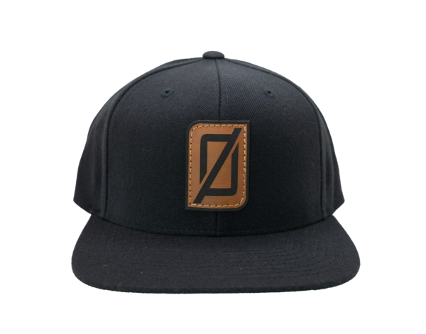 The Authentic YUP00NG Black Snapback Saddle Brown 0 Logo