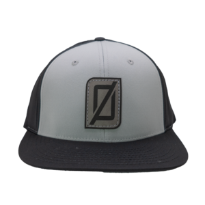 Richardson PTS30 Black/Grey Fitted Hat w/ Grey Ø Logo Large/Xlarge