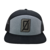 Richardson Black/Grey Zero FG Energy Drink Flat Bill Snapback w/ Ø Logo