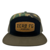 Zero FG Full logo camo/green snapback