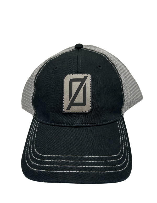 Black/grey Zero FG dad snapback 0 logo