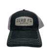 Black/Grey Zero FG Dad snapback full logo