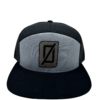 Grey/black Zero FG 0 logo snapback