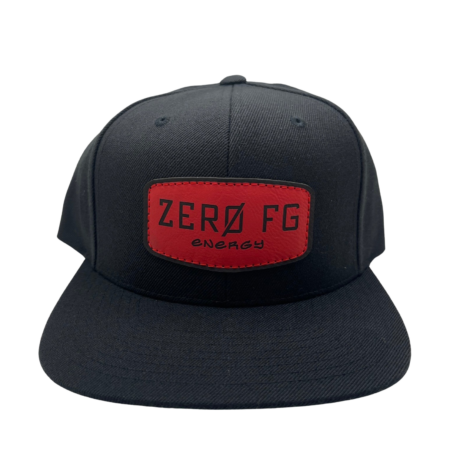 Zero FG Authentic YUP00NG Black Snapback w/ Red Full Logo